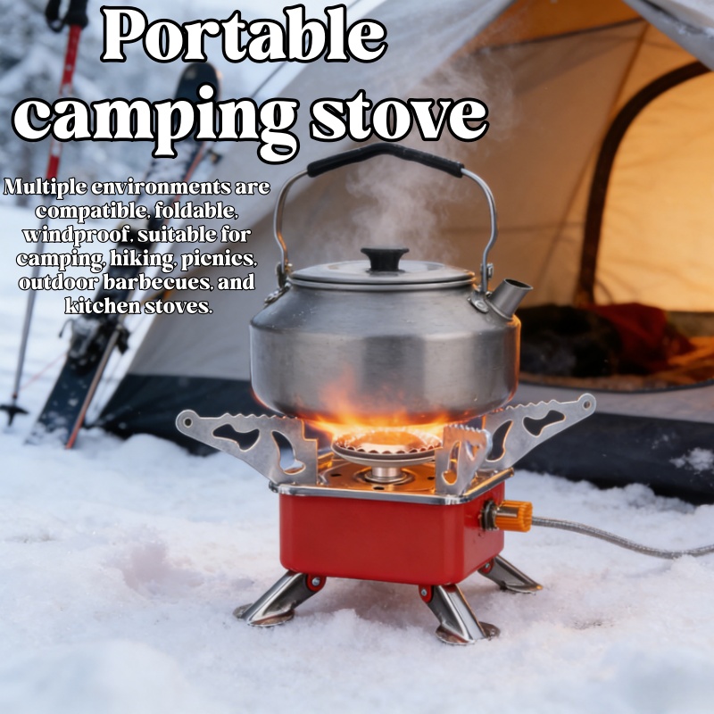 Outdoor Gas Camping Oven - Portable Camping Stove Camping Hiking Travel