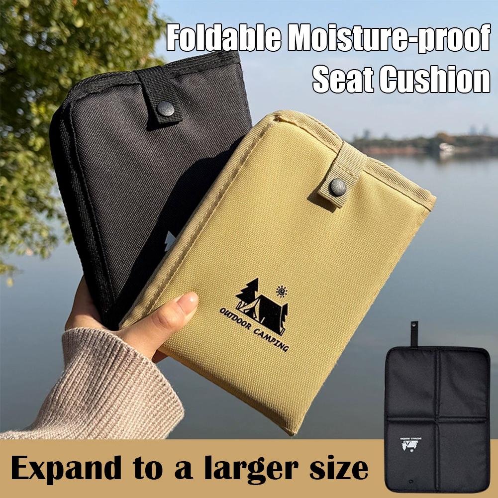 Outdoor Camping Rug Waterproof - Foldable Seat Cushion Oxford Cloth Outdoor