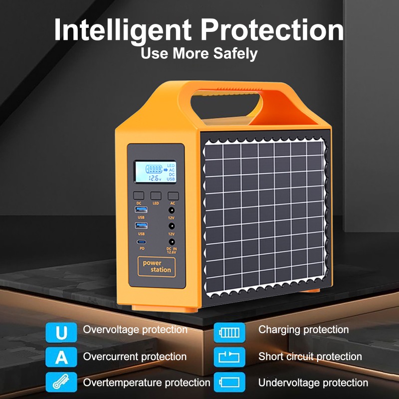Outdoor Camping Kit - Portable Power Station 100W 150W Solar