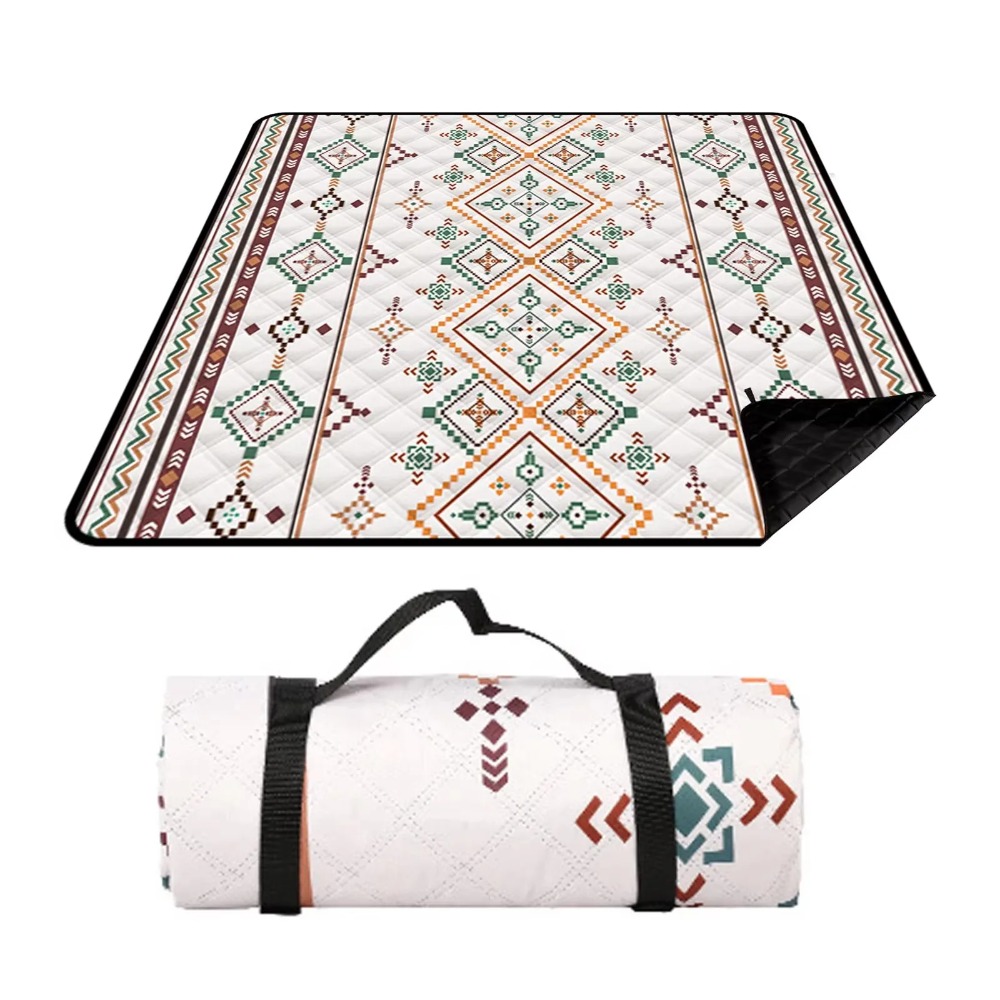 Outdoor Camping Rug Waterproof - Waterproof Picnic Blanket, 200x200CM Large Beach