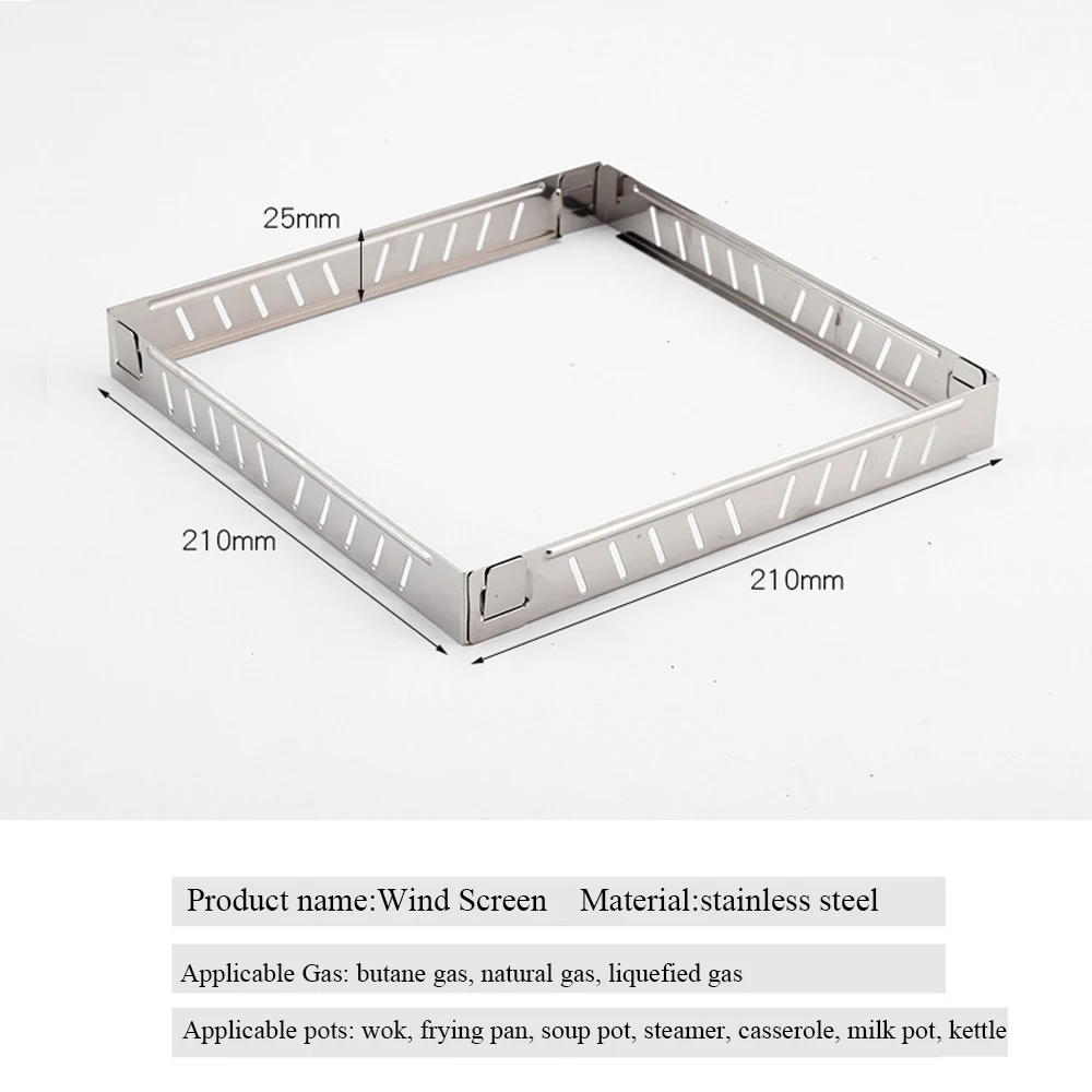 Outdoor Gas Stove Wind Screen  - Outdoor Gas Camping Oven บทวิจารณ์และราคา