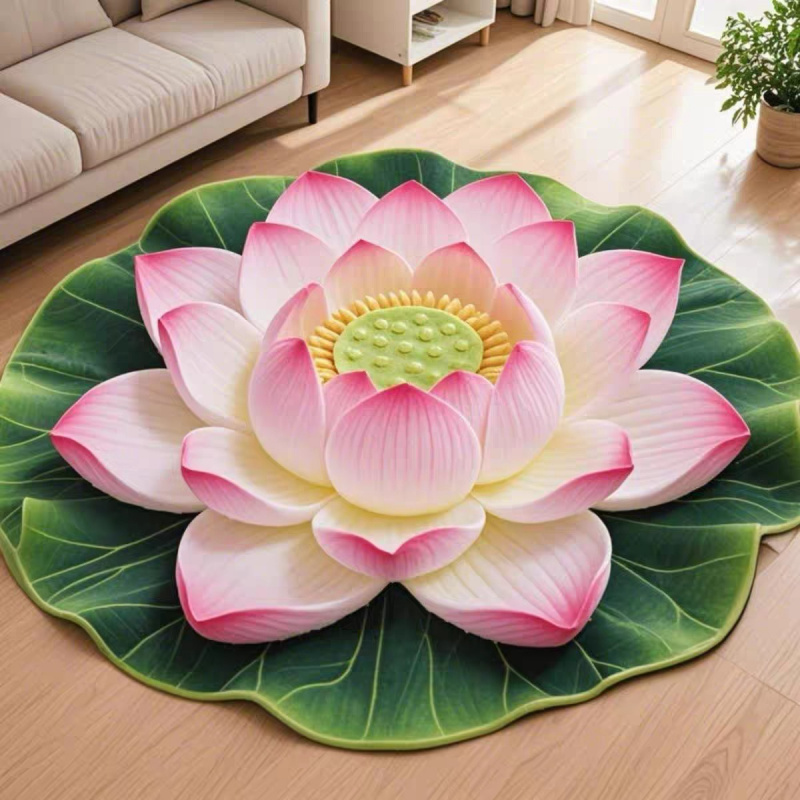VIKAMA Chinese Style round Rug - Camping Outdoor Or Indoor บทวิจารณ์และราคา