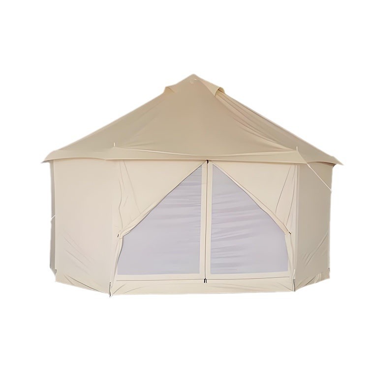 Outdoor Mongolian Tent with PV - Outdoor Camping Exhibition บทวิจารณ์และราคา