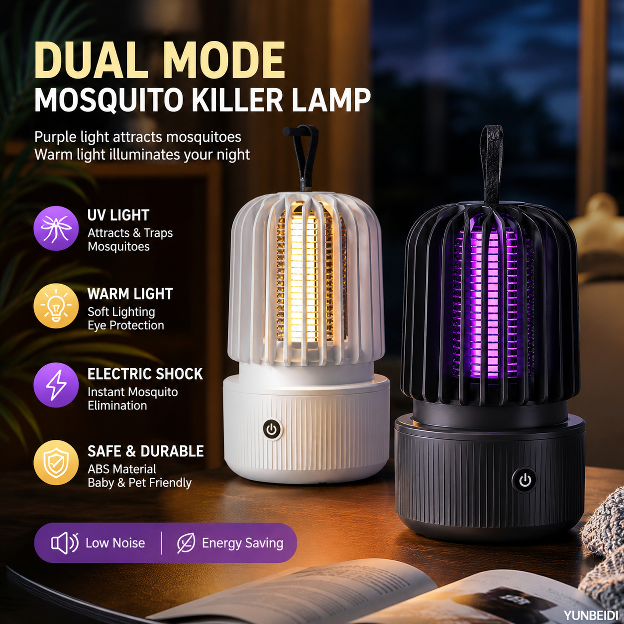 Mosquito Killer Lamp 2 in 1 UV - Camping Quiet บทวิจารณ์และราคา