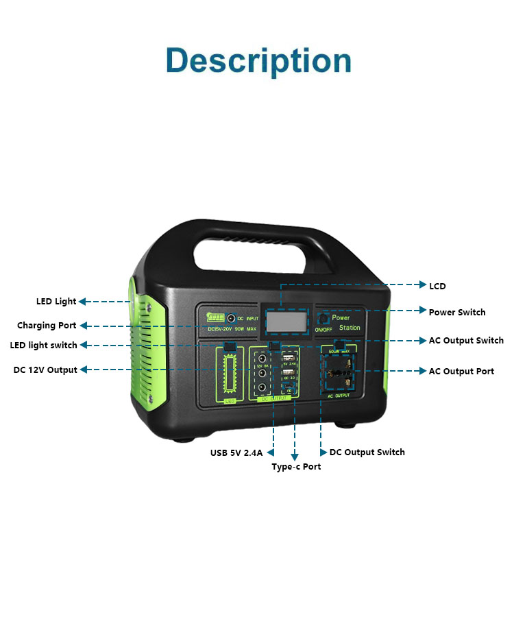 OEM ODM Outdoor Camping Batter - Portable Power Station บทวิจารณ์และราคา