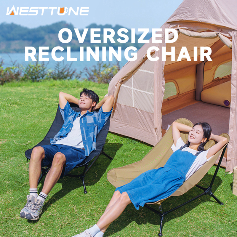 WESTTUNE Folding Lounger Chair - Outdoor Camping Table And Chairs บทวิจารณ์และราคา