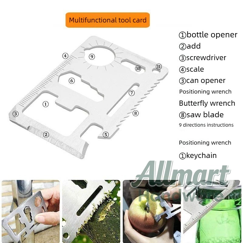 Multi functional portable EDC  - Outdoor Camping Kit บทวิจารณ์และราคา