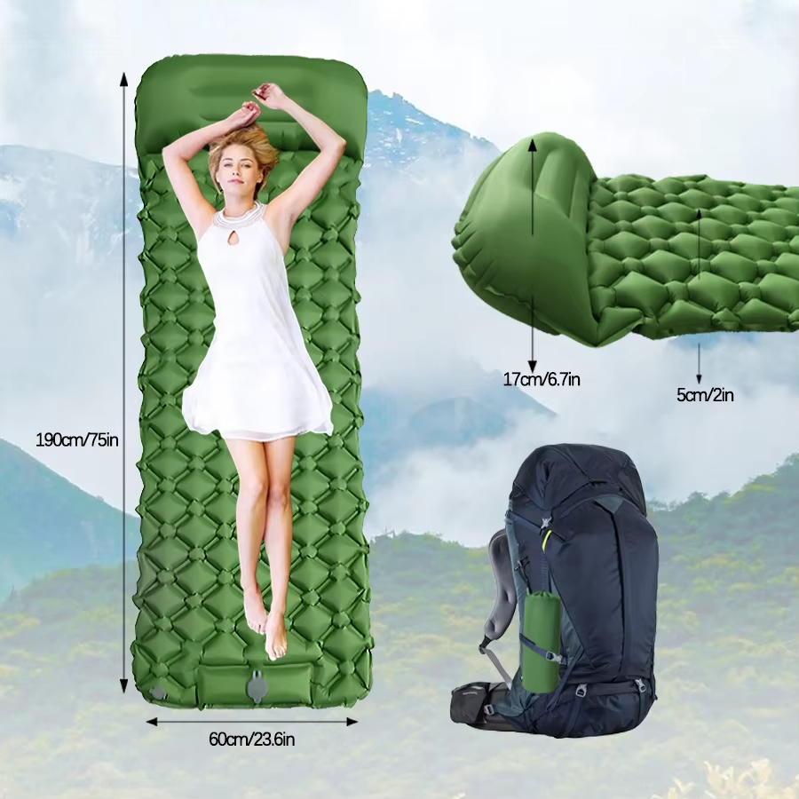 190*60cm Outdoor Camping Infla - Outdoor Camp บทวิจารณ์และราคา