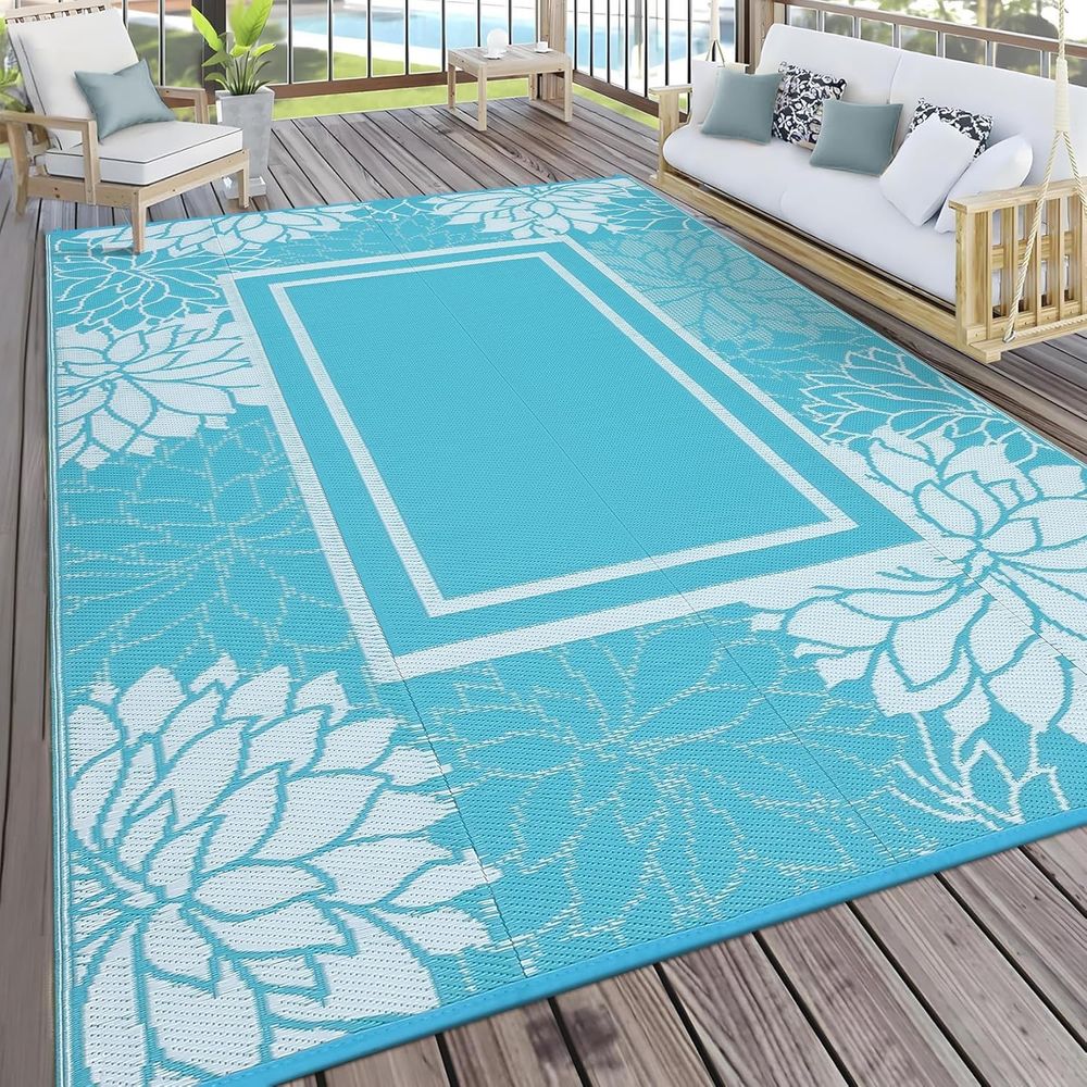Lightweight 9x18 Outdoor Plast - Outdoor Camping Rugs 9X18 บทวิจารณ์และราคา