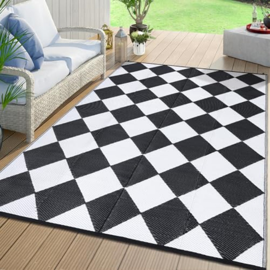 Large Outdoor Rug 9x18 for Pat - Outdoor Camping Rugs 9X18 บทวิจารณ์และราคา