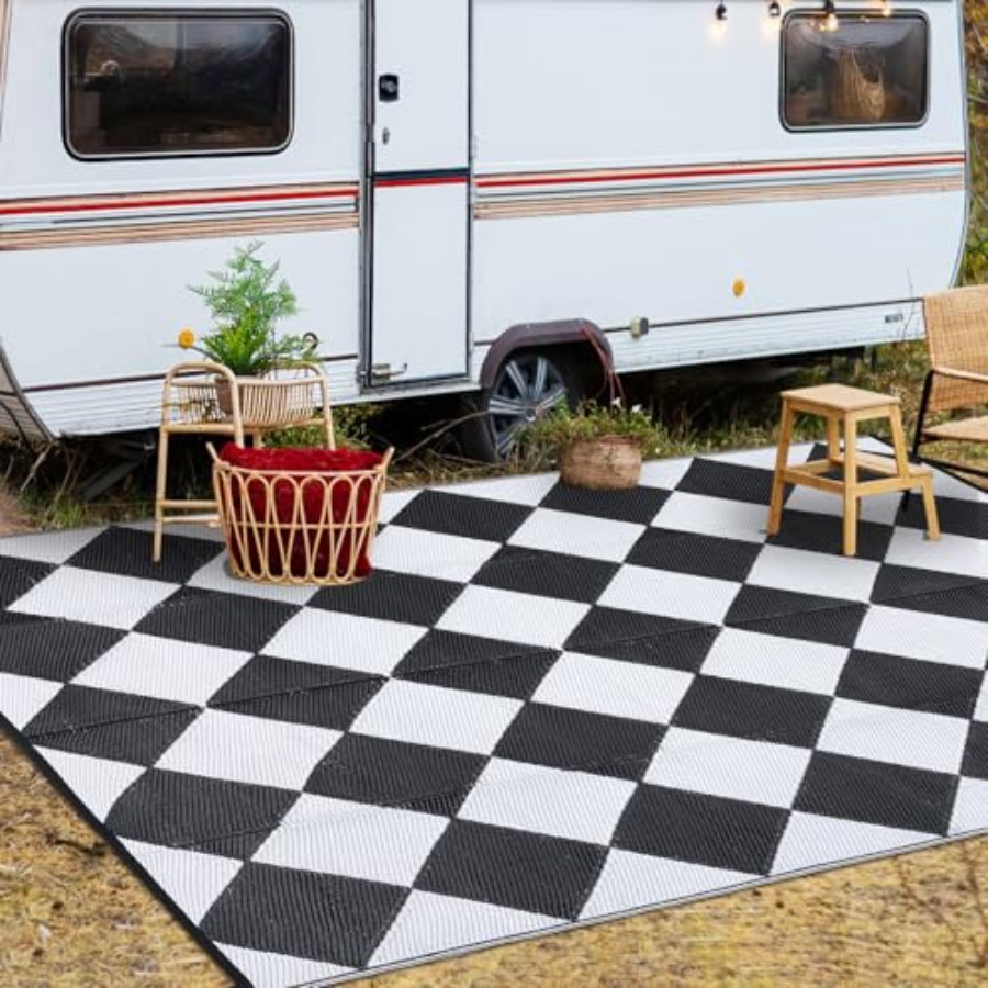 Large Outdoor Rug 9x18 for Pat - Outdoor Camping Rugs 9X18 บทวิจารณ์และราคา