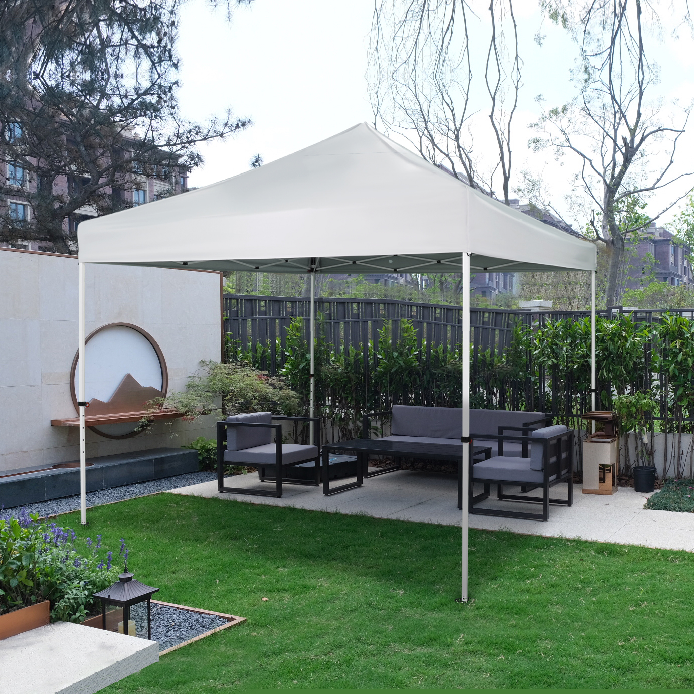 Pop up Promotional 210D Fabric - Outdoor Camping Exhibition บทวิจารณ์และราคา