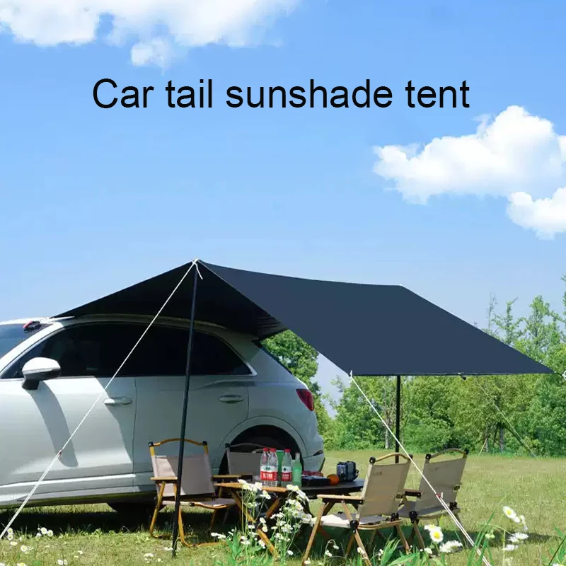 Car Anti-UV Side Awning Bat Sh - Outdoor Camping Van Tent บทวิจารณ์และราคา