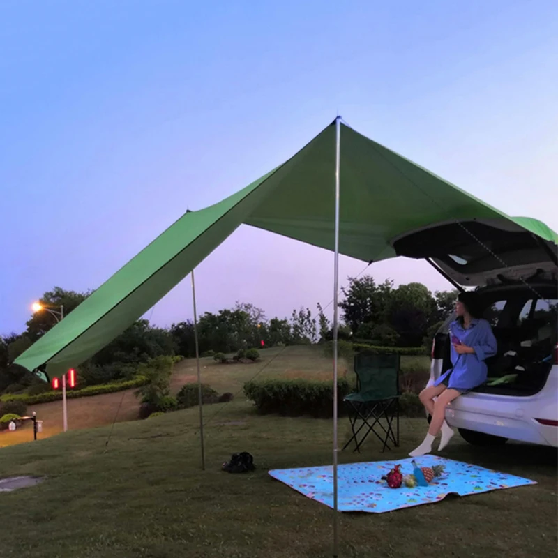 Car Anti-UV Side Awning Bat Sh - Outdoor Camping Van Tent บทวิจารณ์และราคา