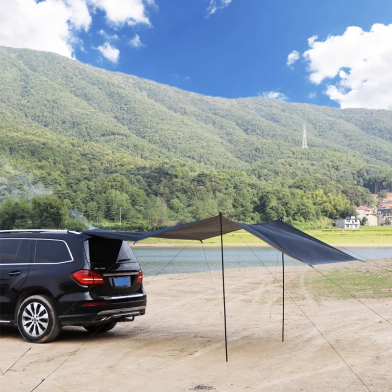 Car Anti-UV Side Awning Bat Sh - Outdoor Camping Van Tent บทวิจารณ์และราคา