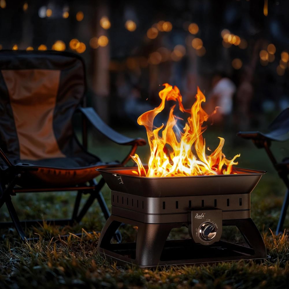 Portable Outdoor Fire Pit for  - Outdoor Camping Fire Pit บทวิจารณ์และราคา