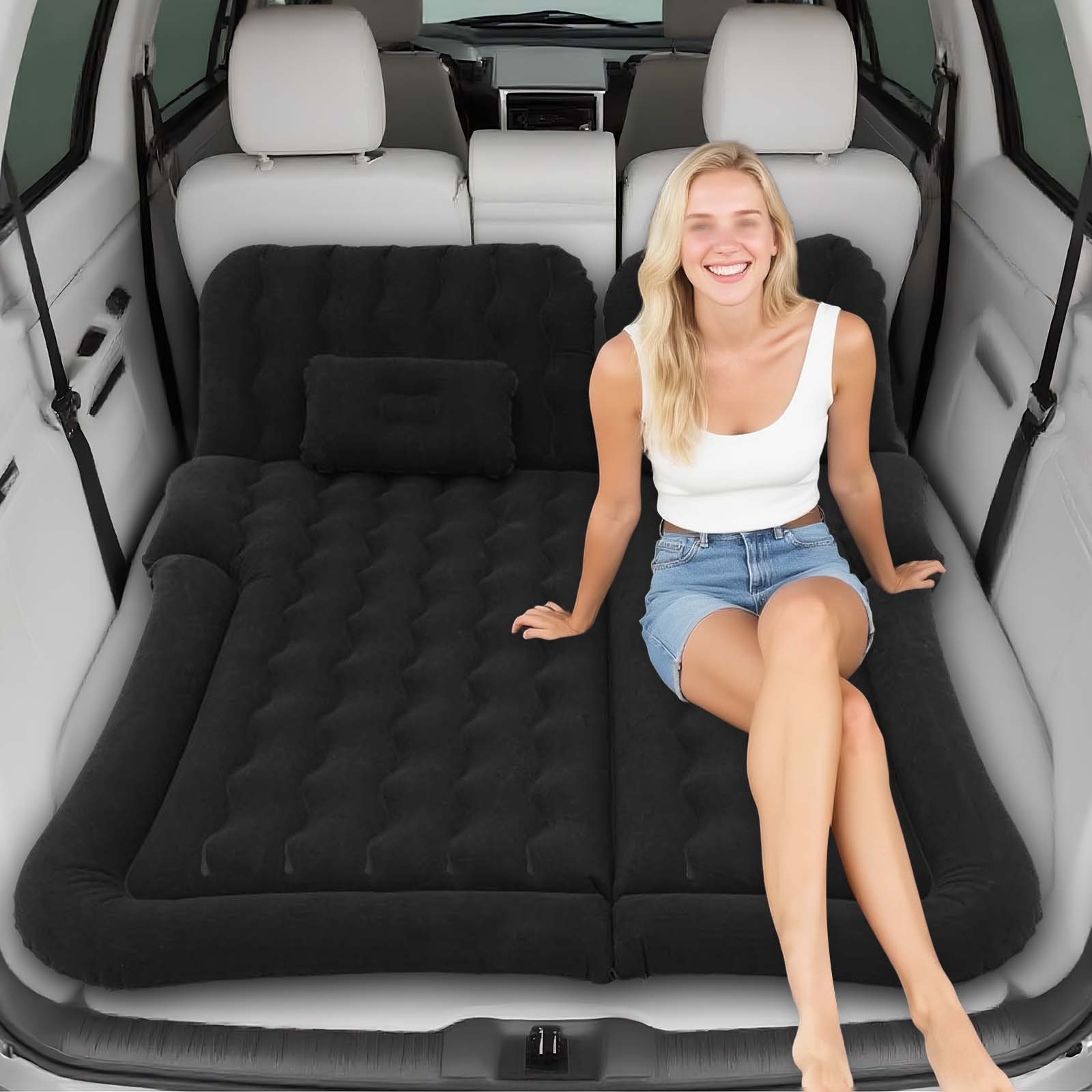 SUV Air Mattress With Pillows, - Camp Pillow Compressible บทวิจารณ์และราคา