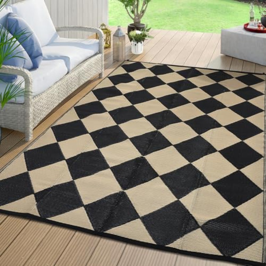 Large Outdoor Rug 9x18 for Pat - Outdoor Camping Rugs 9X18 บทวิจารณ์และราคา