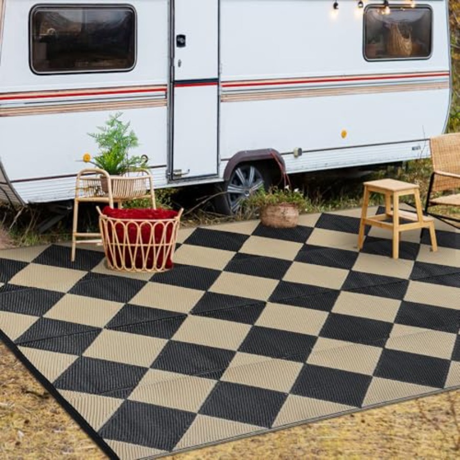Large Outdoor Rug 9x18 for Pat - Outdoor Camping Rugs 9X18 บทวิจารณ์และราคา