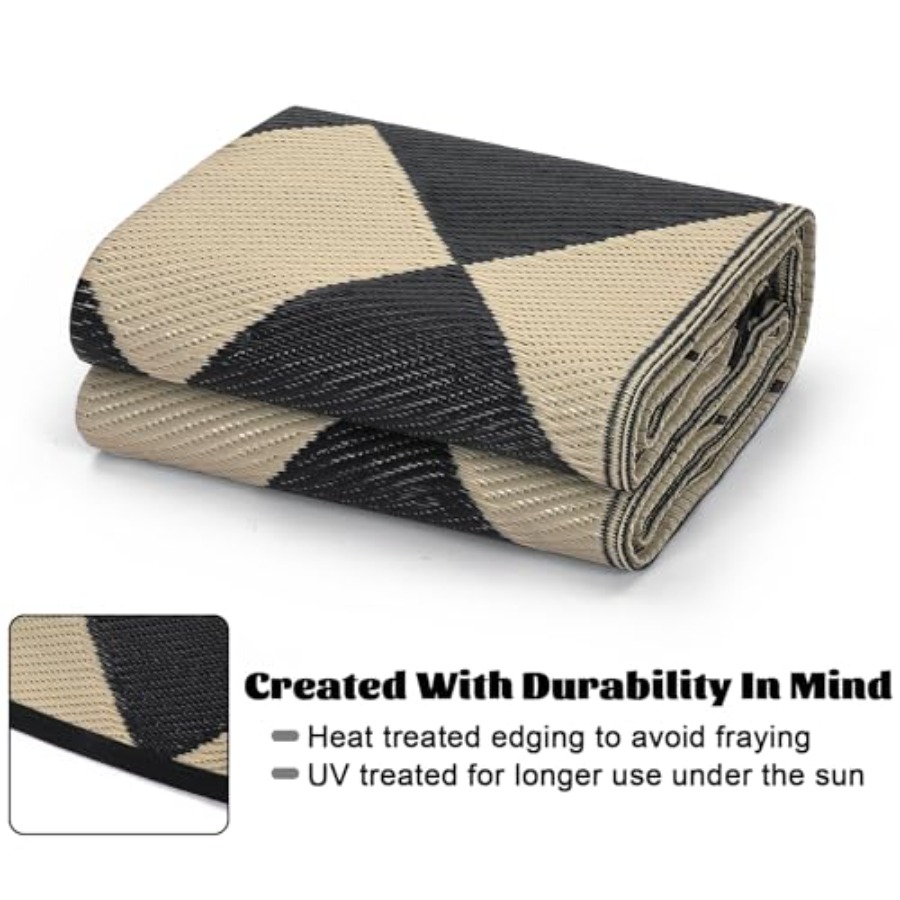 Large Outdoor Rug 9x18 for Pat - Outdoor Camping Rugs 9X18 บทวิจารณ์และราคา