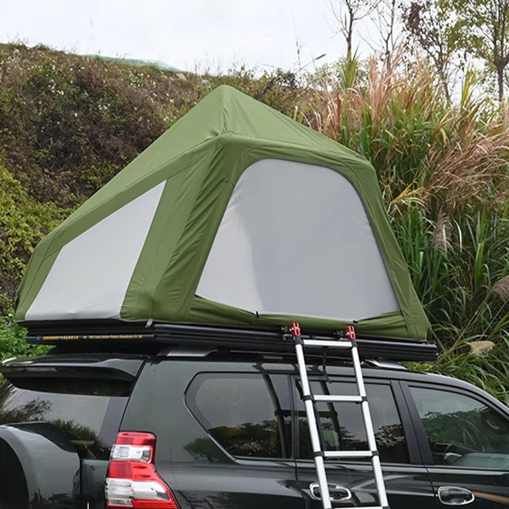 Inflatable Rooftop Tent Triang - Outdoor Camping Van Tent บทวิจารณ์และราคา