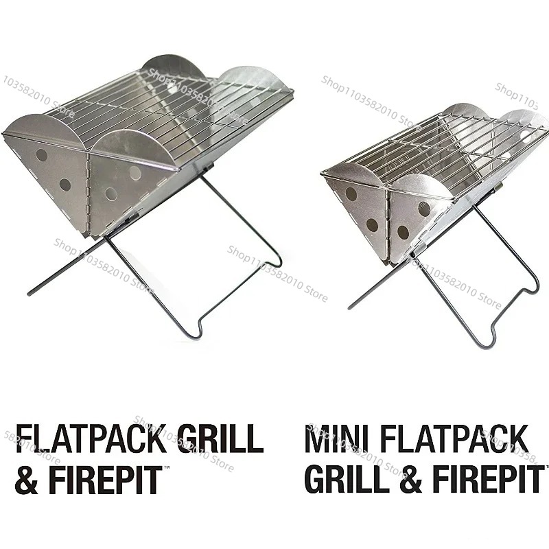 Stable Outdoor Camping Flat Ba - Outdoor Camping Fire Pit บทวิจารณ์และราคา