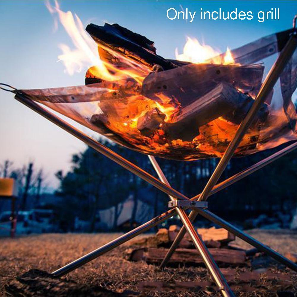 Portable Fire Pit Durable Outd - Outdoor Camping Fire Pit บทวิจารณ์และราคา