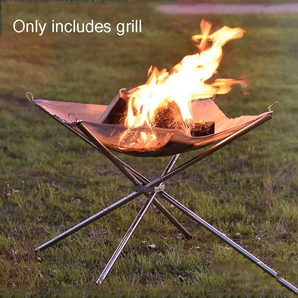 Portable Fire Pit Durable Outd - Outdoor Camping Fire Pit บทวิจารณ์และราคา