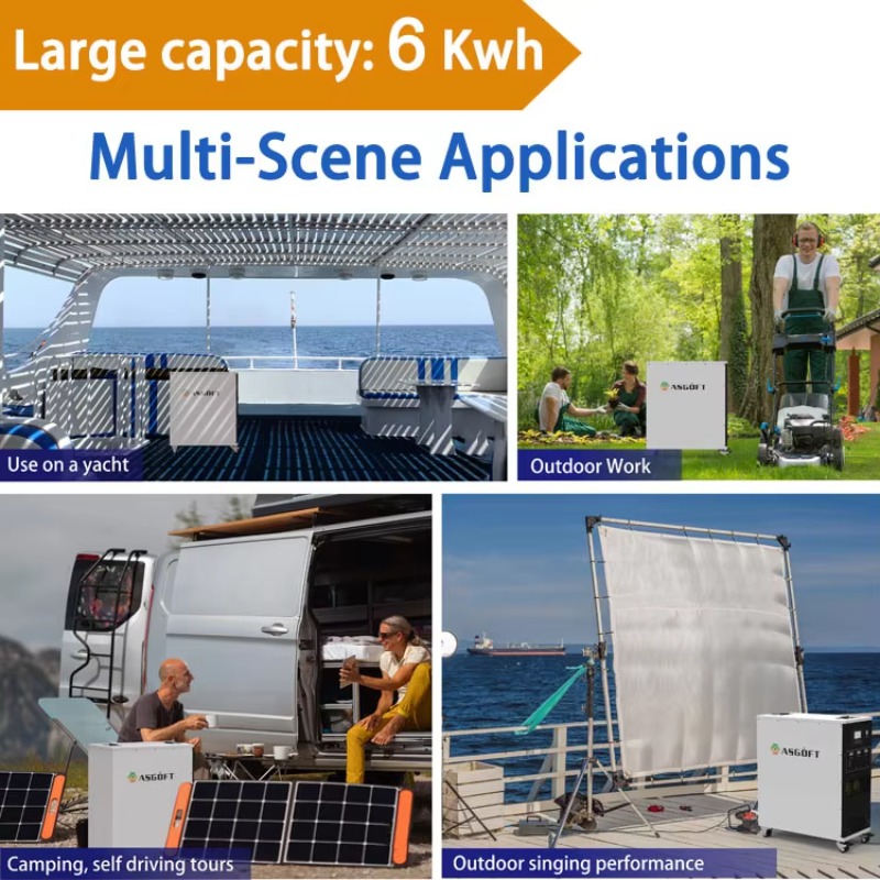 6kwh Outdoor All in One ESS Ho - Portable Power Station บทวิจารณ์และราคา