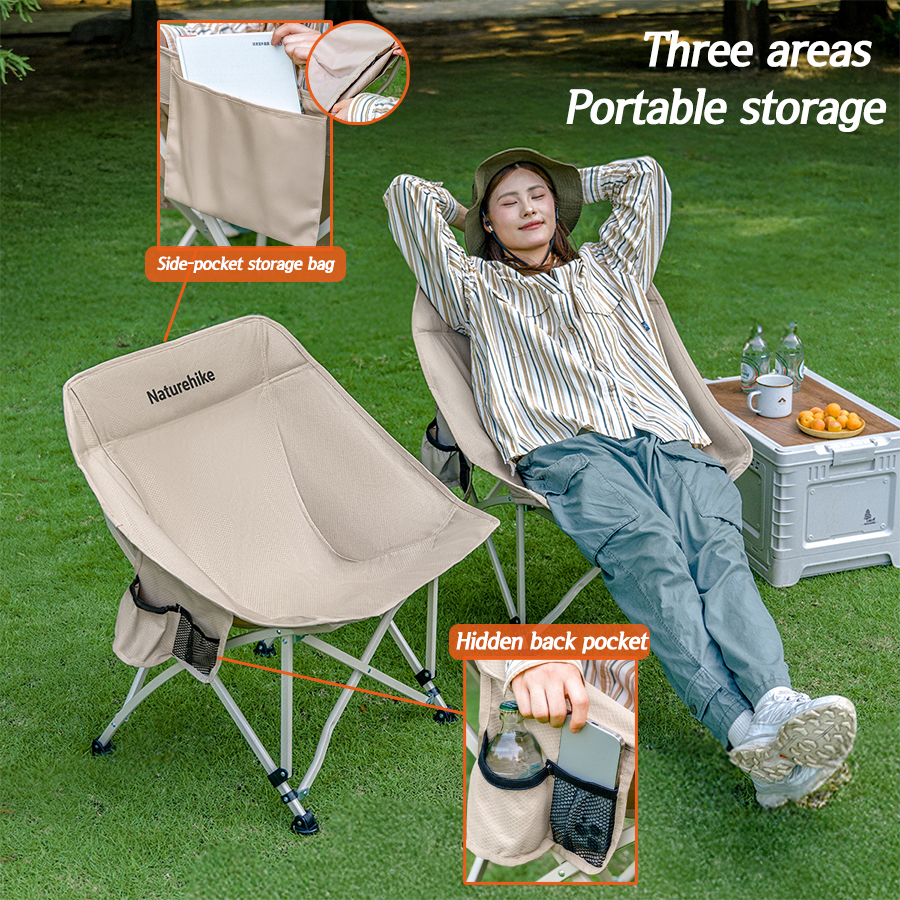 Naturehike Camp Chair StarMoon - Outdoor Camping Table And Chairs บทวิจารณ์และราคา