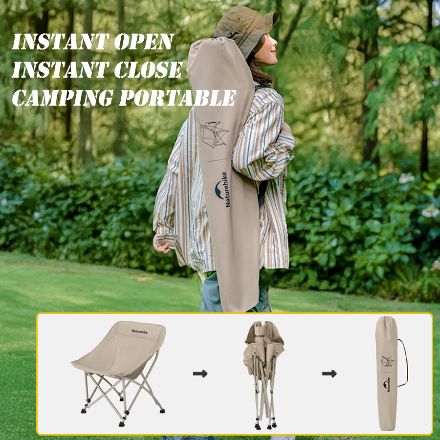Naturehike Camp Chair StarMoon - Outdoor Camping Table And Chairs บทวิจารณ์และราคา