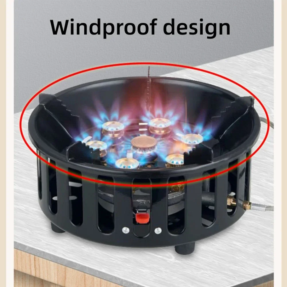 19800W 7-Core Camping Stove Hi - Outdoor Gas Camping Oven บทวิจารณ์และราคา