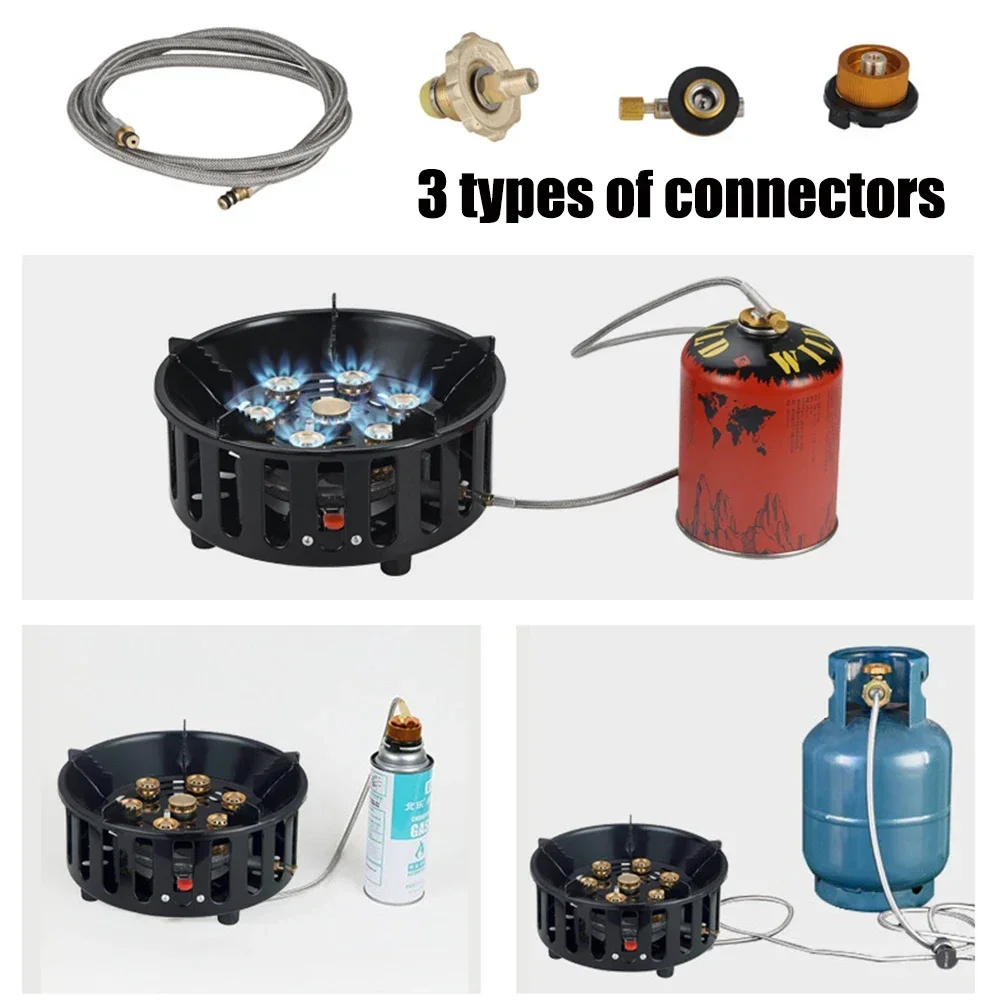19800W 7-Core Camping Stove Hi - Outdoor Gas Camping Oven บทวิจารณ์และราคา