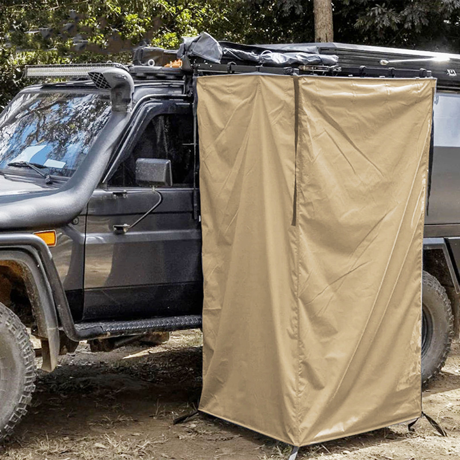 Portable Vehicle Side Shower T - Outdoor Camping Van Tent บทวิจารณ์และราคา
