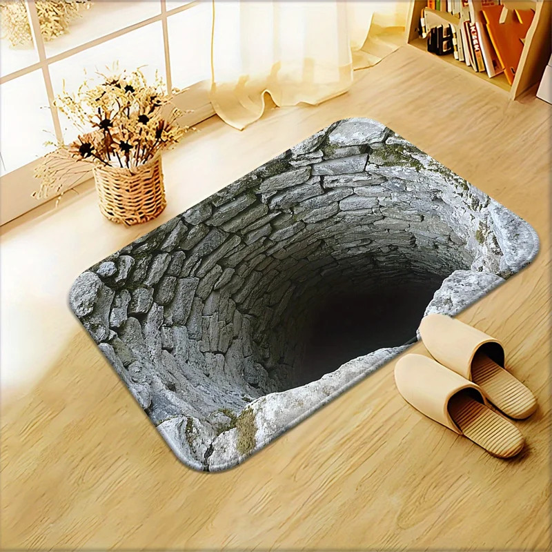 3D Optical Illusion Endless Ab - Outdoor Camping Rug Waterproof บทวิจารณ์และราคา