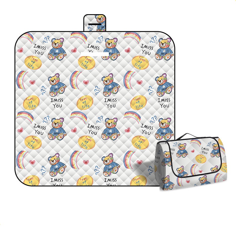150*200CM Portable Picnic Mat  - Outdoor Camping Rug Waterproof บทวิจารณ์และราคา
