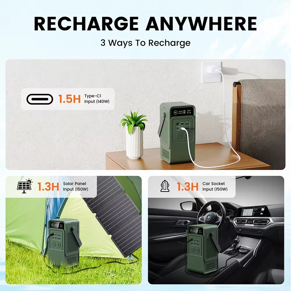 60000mAh 200W 192Wh Camping Po - Outdoor Camping Kit บทวิจารณ์และราคา