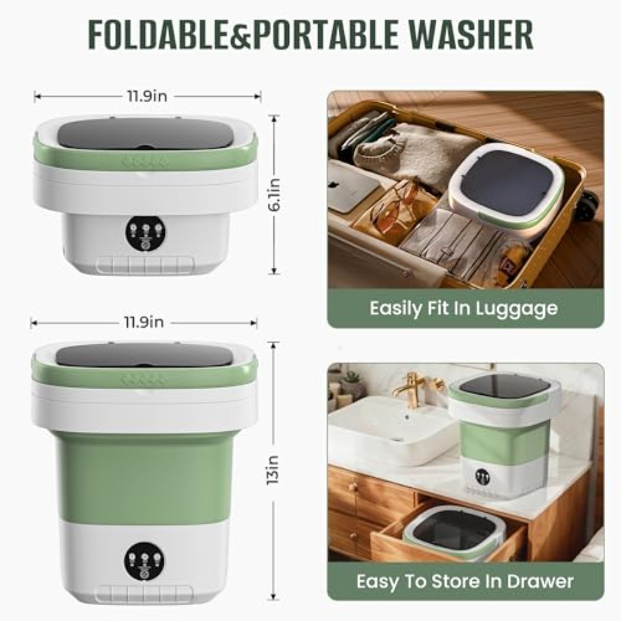 16L Foldable Portable Washing  - Camping Quiet บทวิจารณ์และราคา