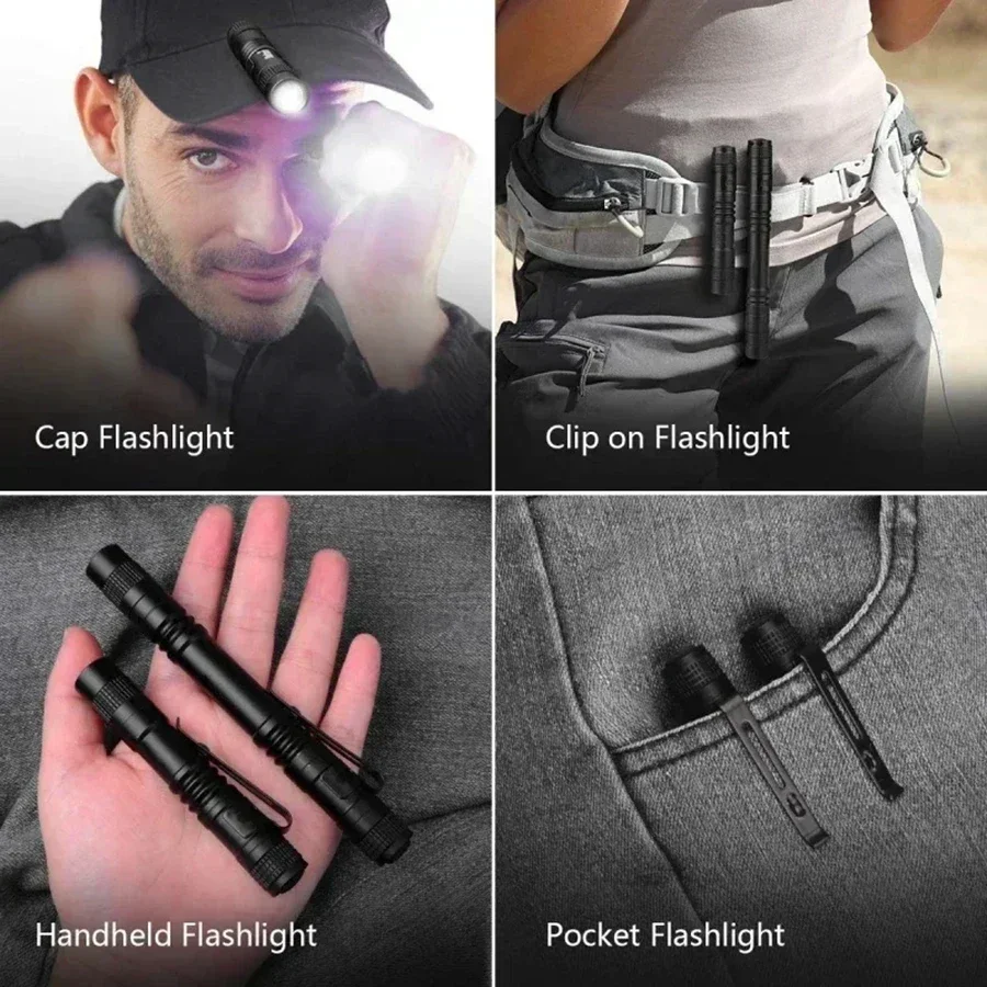 Mini Portable LED Pen Light Po - Outdoor Camping Decor บทวิจารณ์และราคา