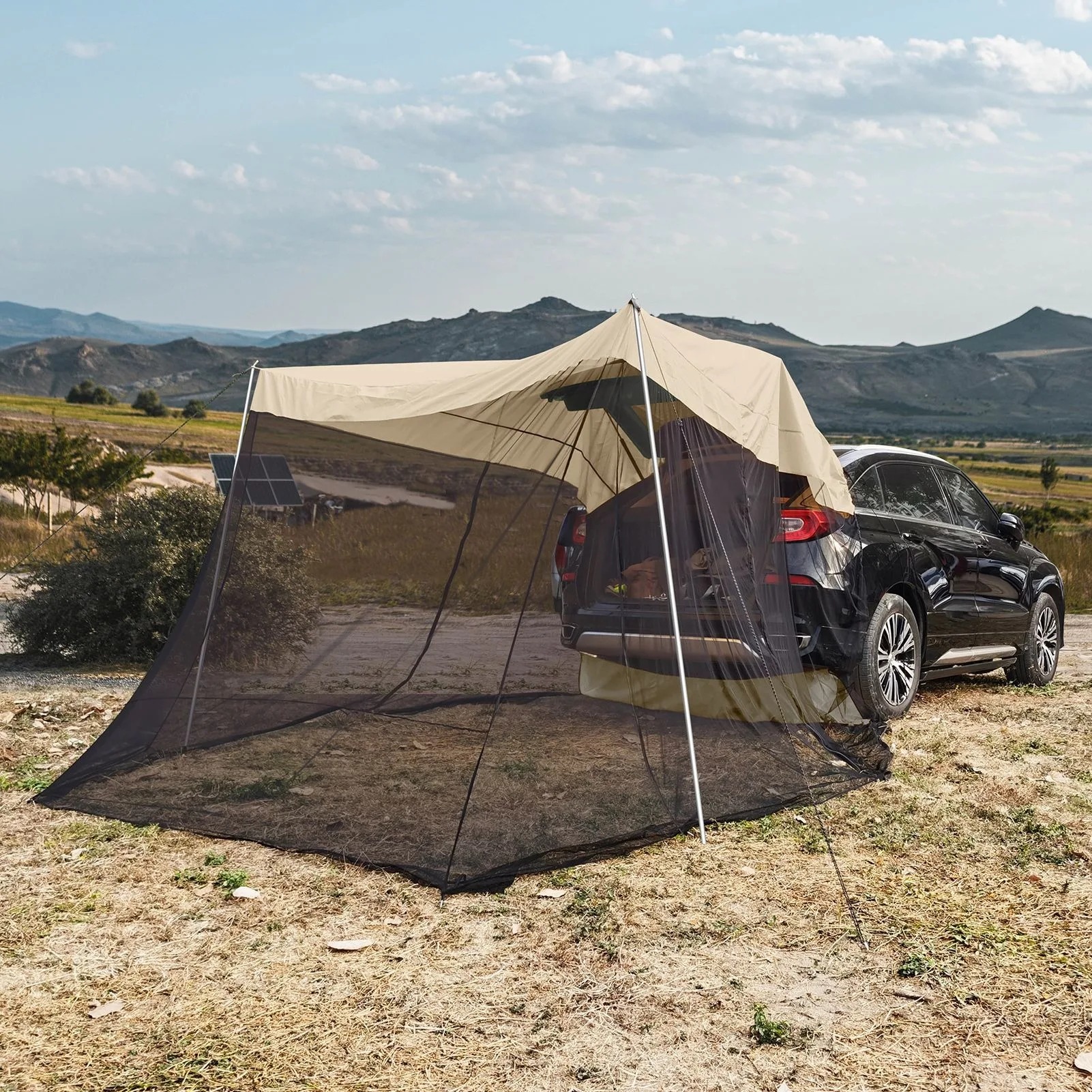 SUV Rear Tent for Camping Wate - Outdoor Camping Van Tent บทวิจารณ์และราคา