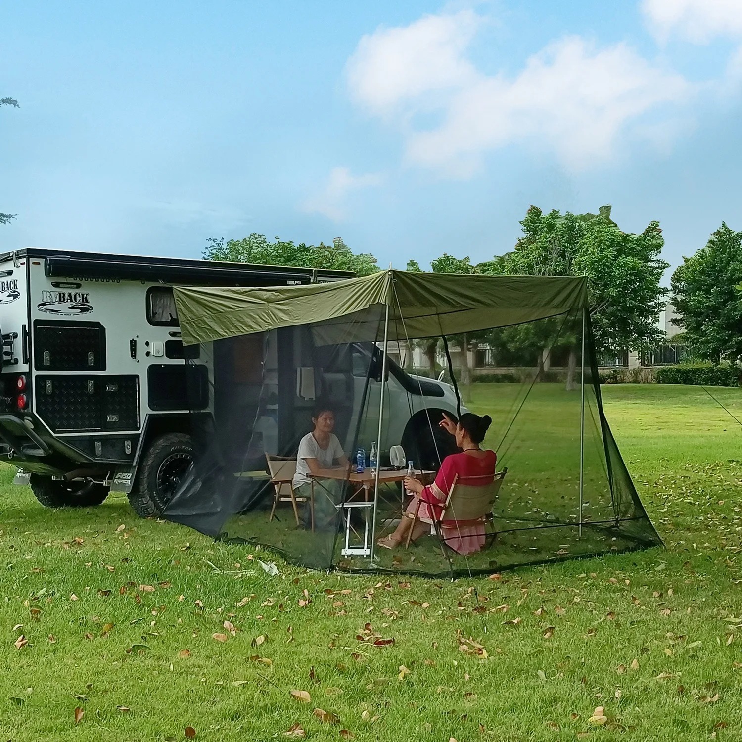 SUV Rear Tent for Camping Wate - Outdoor Camping Van Tent บทวิจารณ์และราคา