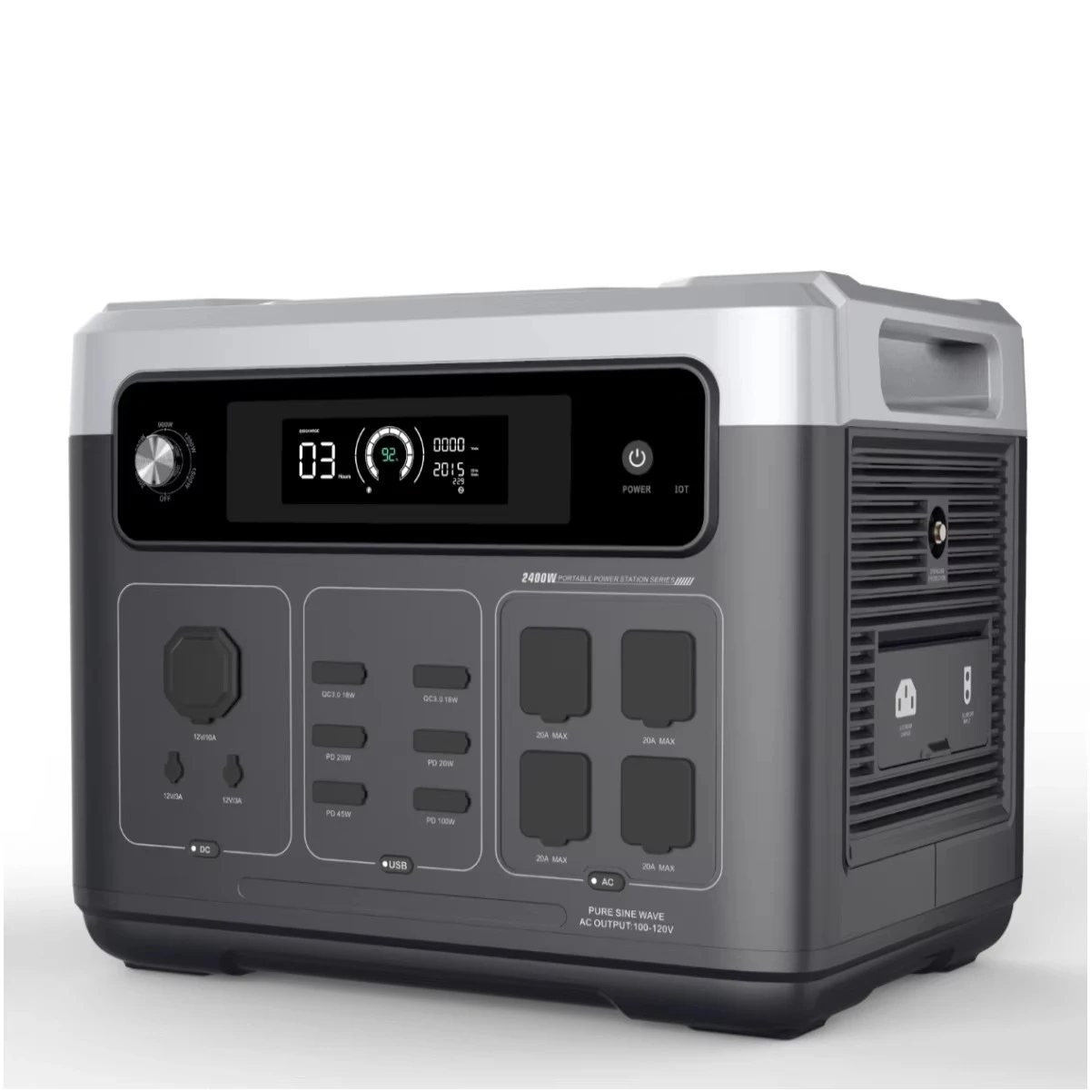 P2001 PLUS 2400W Portable Powe - Portable Power Station บทวิจารณ์และราคา