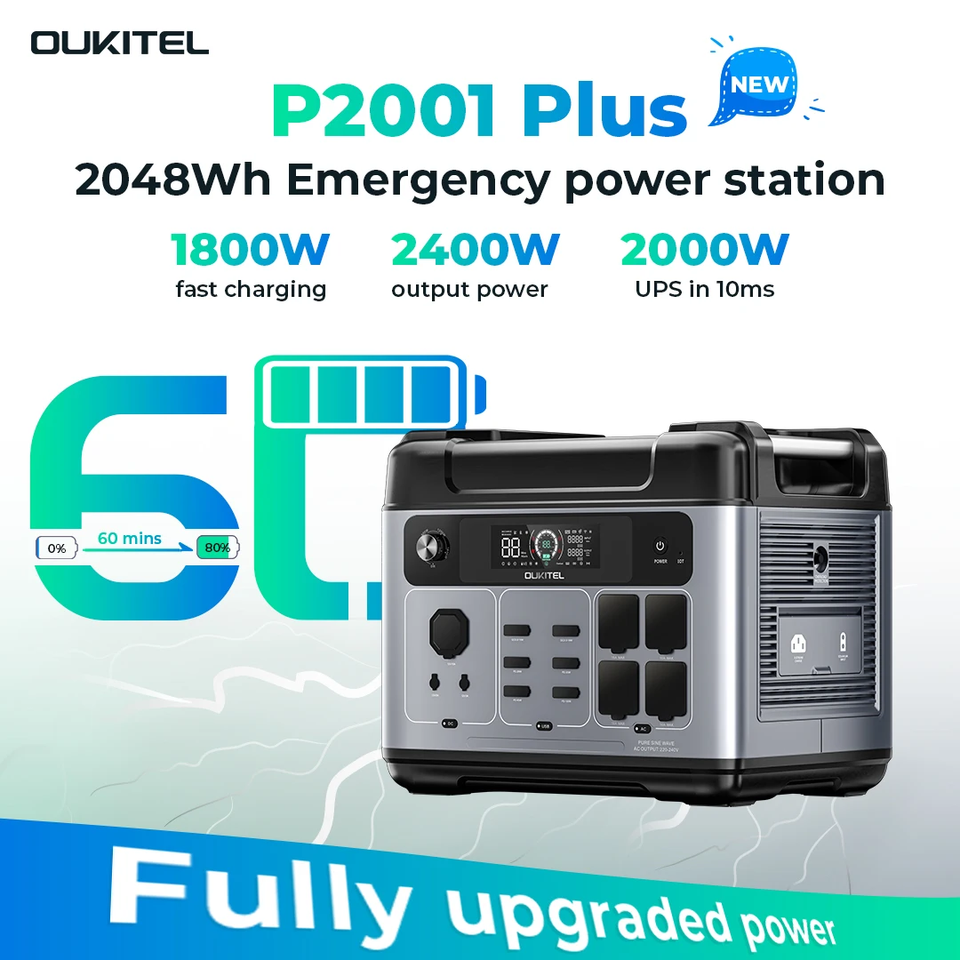 P2001 PLUS 2400W Portable Powe - Portable Power Station บทวิจารณ์และราคา