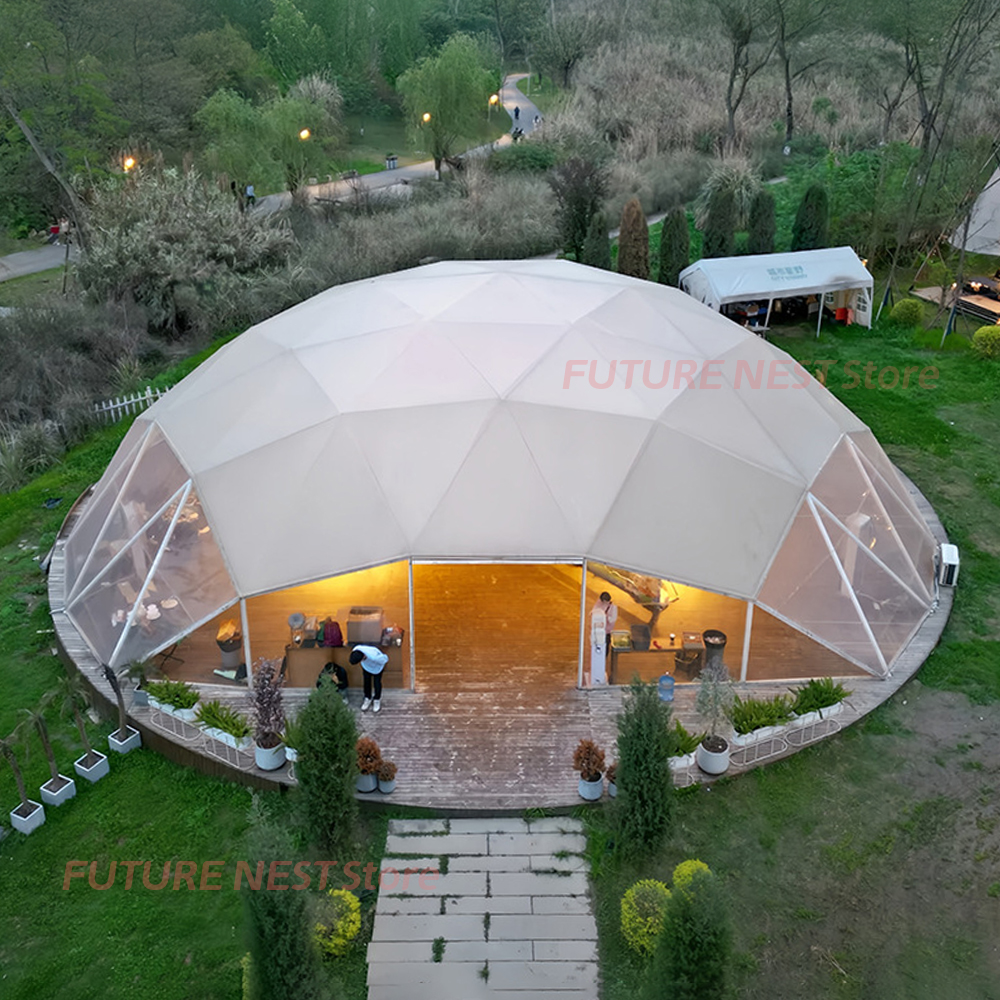 Glamping Geodesic Dome Tent Sp - Outdoor Camping Exhibition บทวิจารณ์และราคา