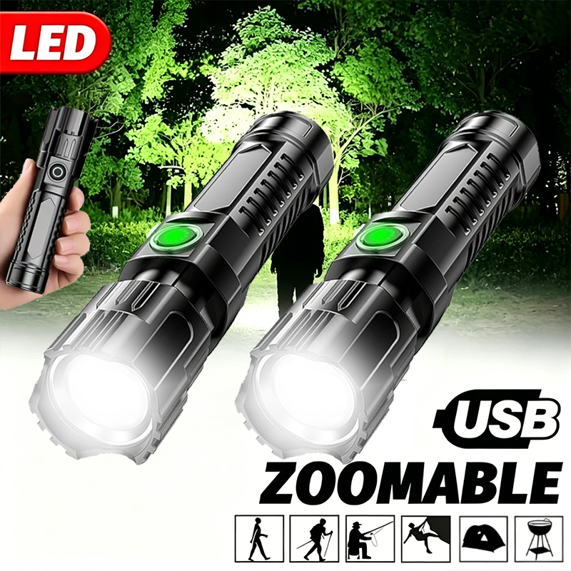 Super Bright LED Flashlight US - Outdoor Camping Decor บทวิจารณ์และราคา