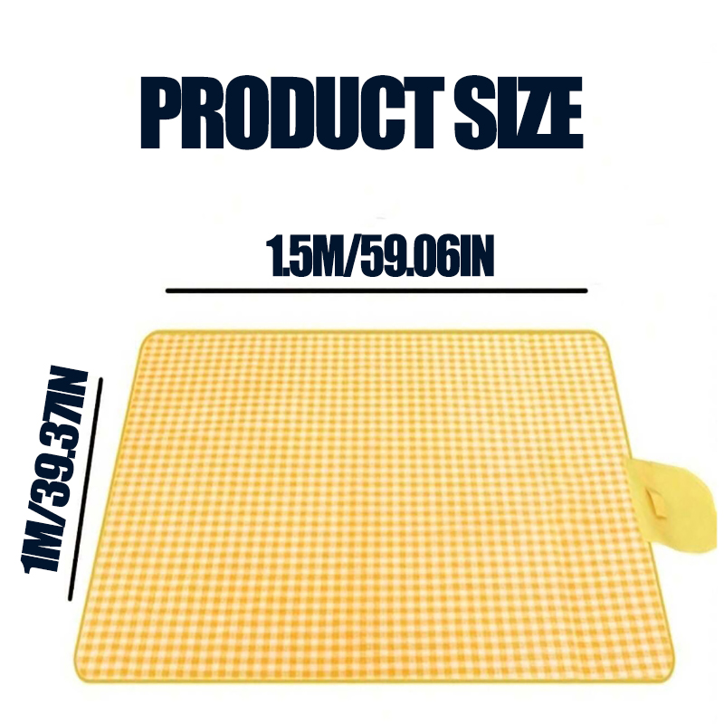 Waterproof Picnic Blanket, Por - Outdoor Camping Rug Waterproof บทวิจารณ์และราคา
