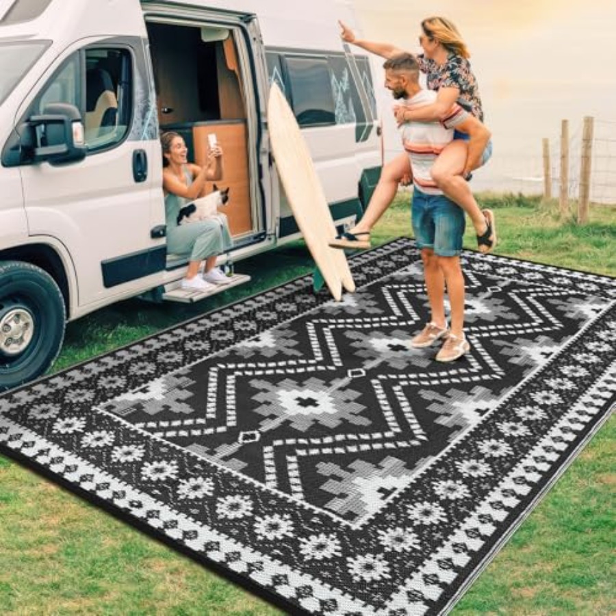 Outdoor Rug 9x18 for Patio Dec - Outdoor Camping Rugs 9X18 บทวิจารณ์และราคา