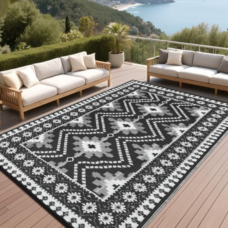 Outdoor Rug 9x18 for Patio Dec - Outdoor Camping Rugs 9X18 บทวิจารณ์และราคา