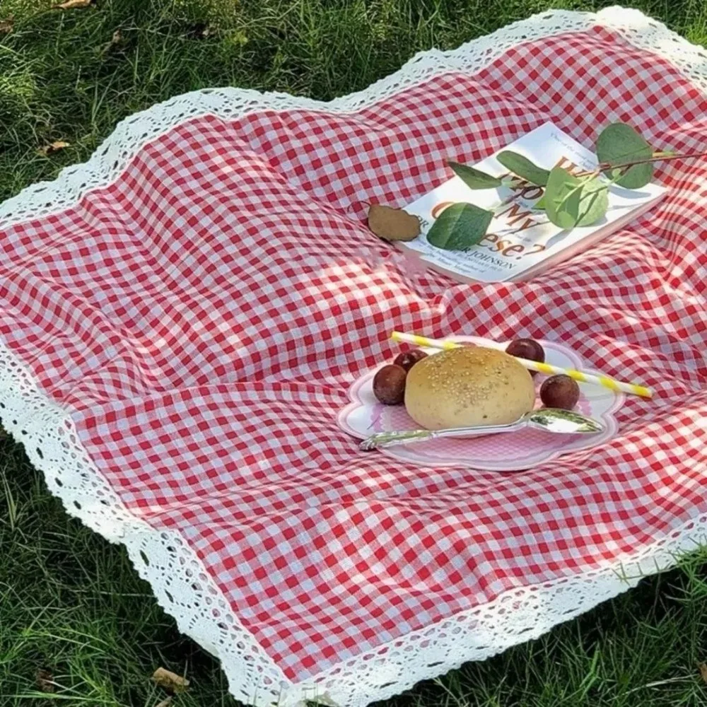 1pc Outdoor Picnic Mat, Summer - Outdoor Camping Rug Waterproof บทวิจารณ์และราคา