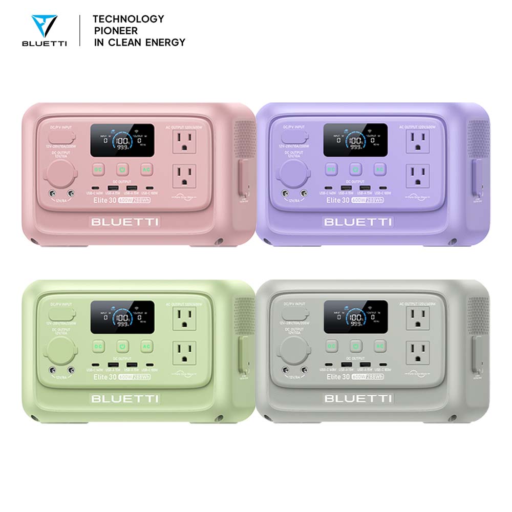 【Renew】BLUETTI Elite 30 V2 Por - Outdoor Camping Kit บทวิจารณ์และราคา